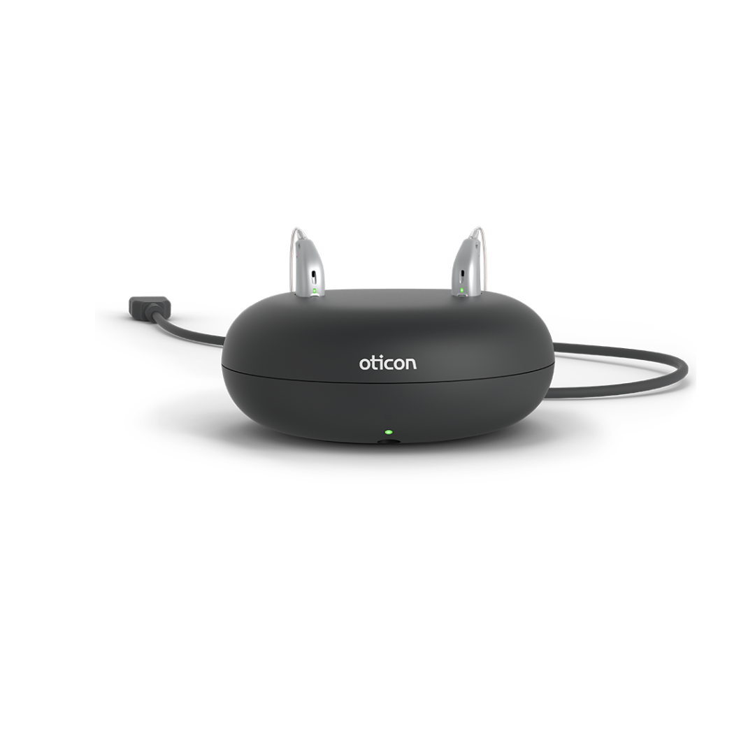Oticon Desktop Charger Fast & Reliable Charging Dock for Oticon Hearing Aids