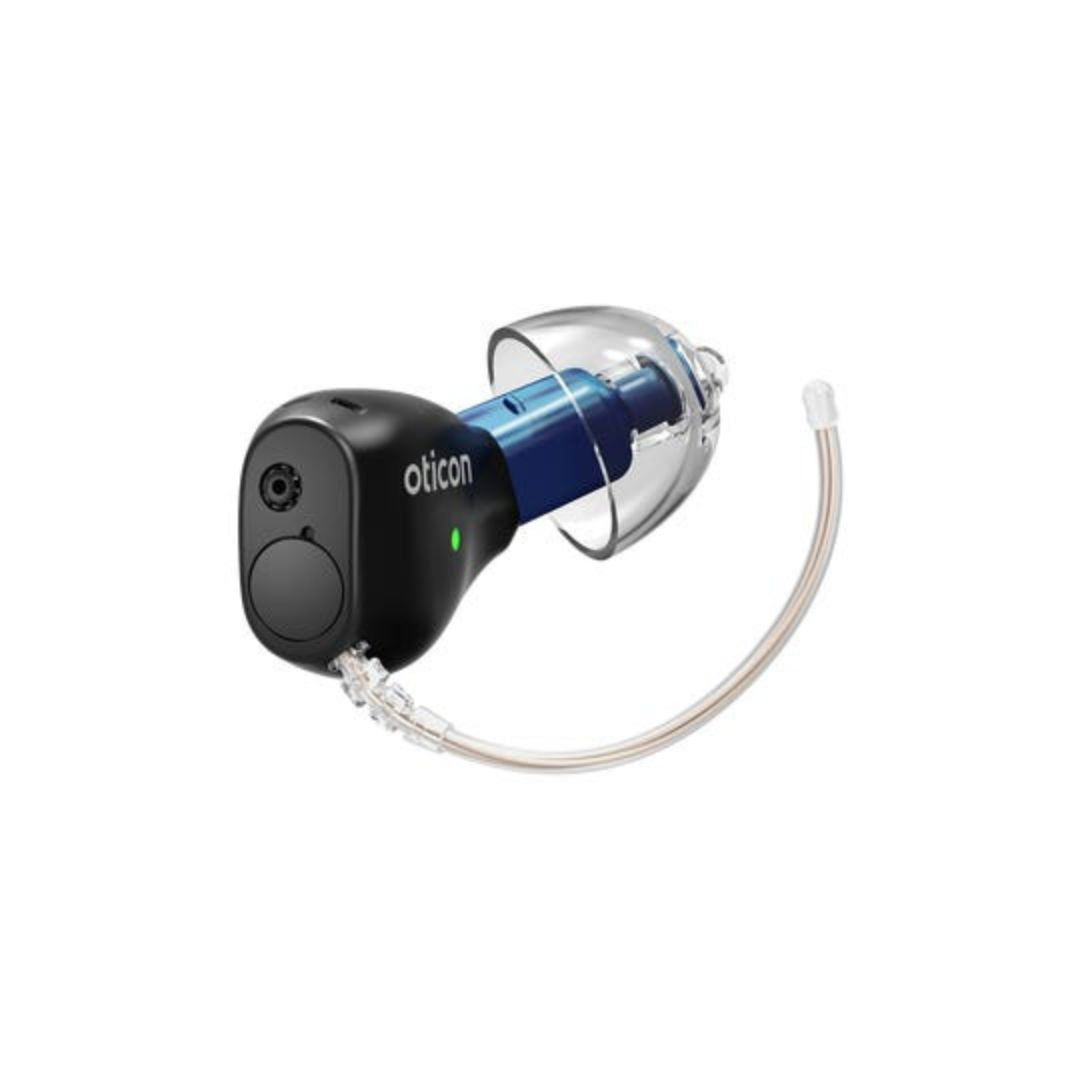 Oticon Zeal Rechargeable In-The-Ear Hearing Aid with AI Sound Processing, Bluetooth LE Audio & Auracast