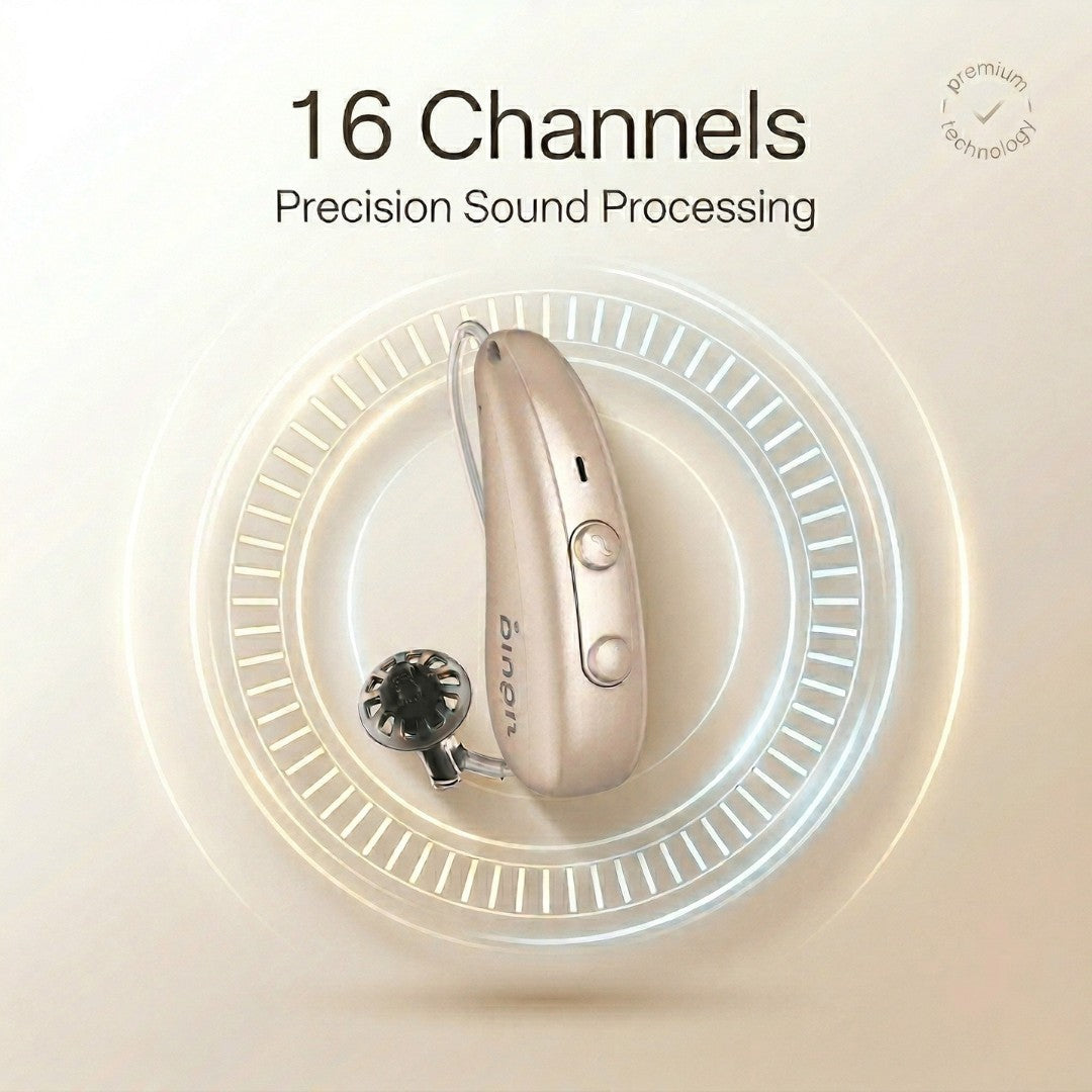 Signia Pure Charge& Go T 1 IX RIC Rechargeable Hearing Aids - Beige Color