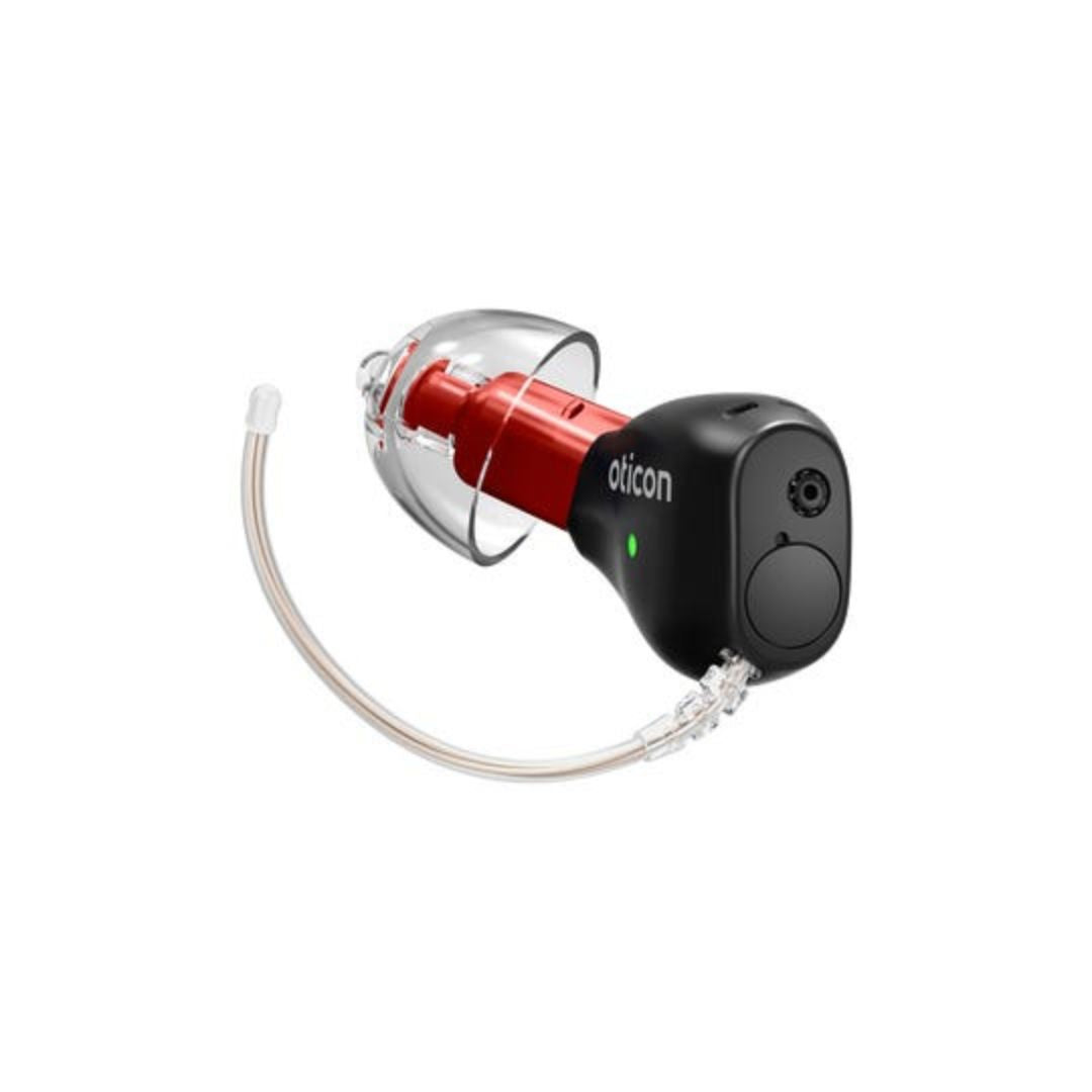 Oticon Zeal Rechargeable In-The-Ear Hearing Aid with AI Sound Processing, Bluetooth LE Audio & Auracast