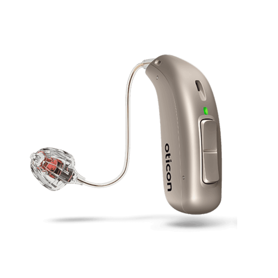 Oticon Real 1 Mini Rite RIC Hearing Aids Bluetooth Connectivity Rechargeable Digital Programmable