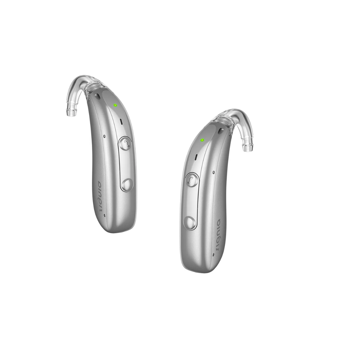 Signia Motion Charge&Go 5IX Rechargeable BTE Hearing Aids (M, P, SP), Bluetooth Streaming