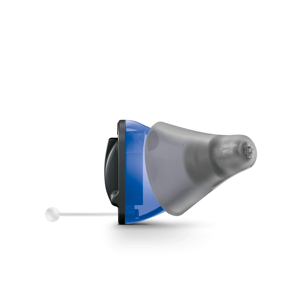 Signia Silk 1X Open Fit Digital Programmable Mini CIC Hearing Aid with Advanced Features