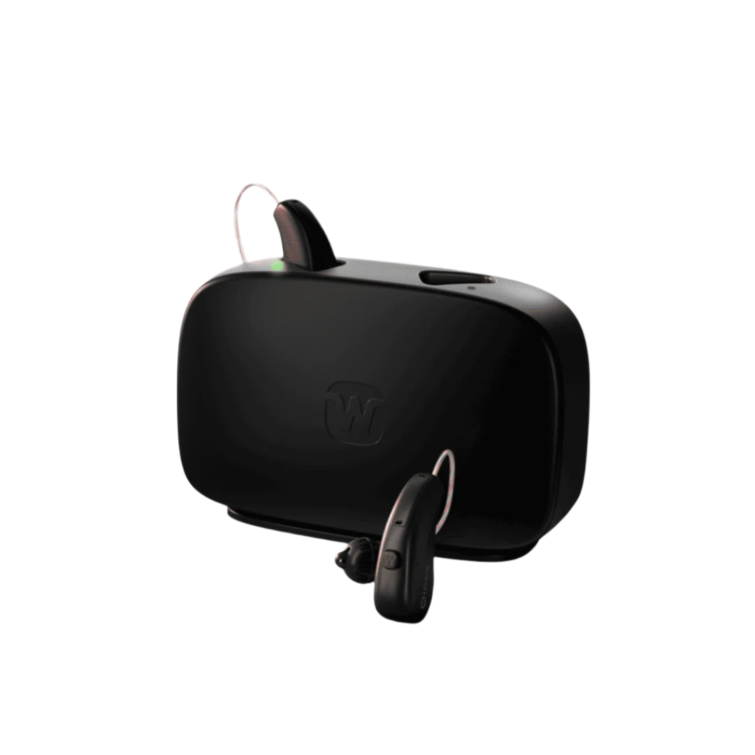 Widex Moment SHEER RIC Kit MRR4D 440 Bluetooth Digital Hearing Rechargeable Hearing Aid