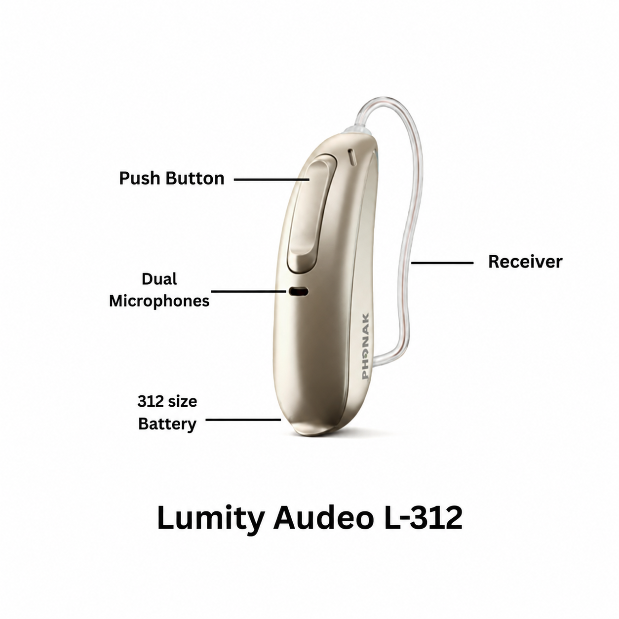 Phonak Audéo Lumity 312 Series