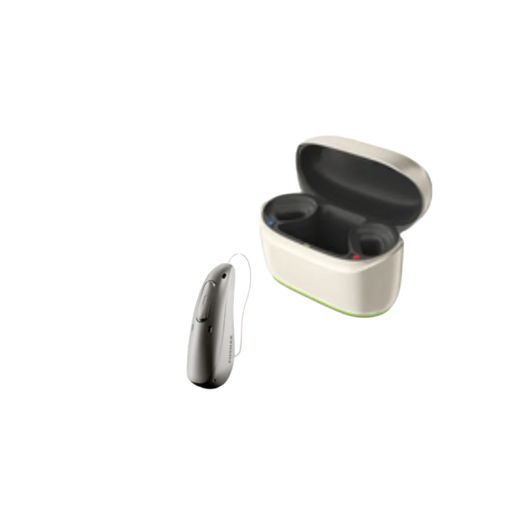 New Arrival Phonak Audeo I70-Sphere Infinio AI Chip Rechargeable Hearing Aid Left / With ChargerGO