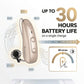 Signia Pure Charge& Go T 5IX RIC Rechargeable Hearing Aid With Portable Charger - Beige Color