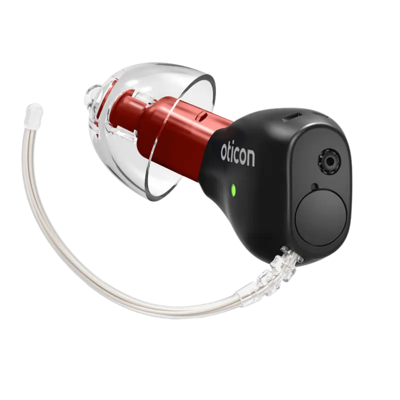 Oticon Zeal Hearing Aid | Rechargeable Invisible AI Hearing Aid