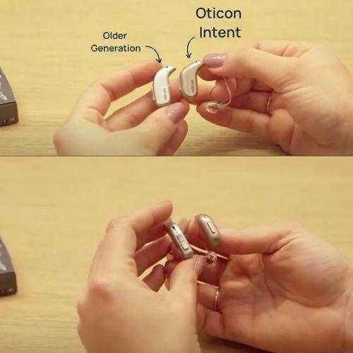 Oticon Intent 2 miniRITE rechargeable hearing aid - HearUpUSA