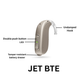 Oticon Jet 1 Power PLUS BTE Open Fit Battery Mini BTE Bluetooth Connectivity Hearing Aid