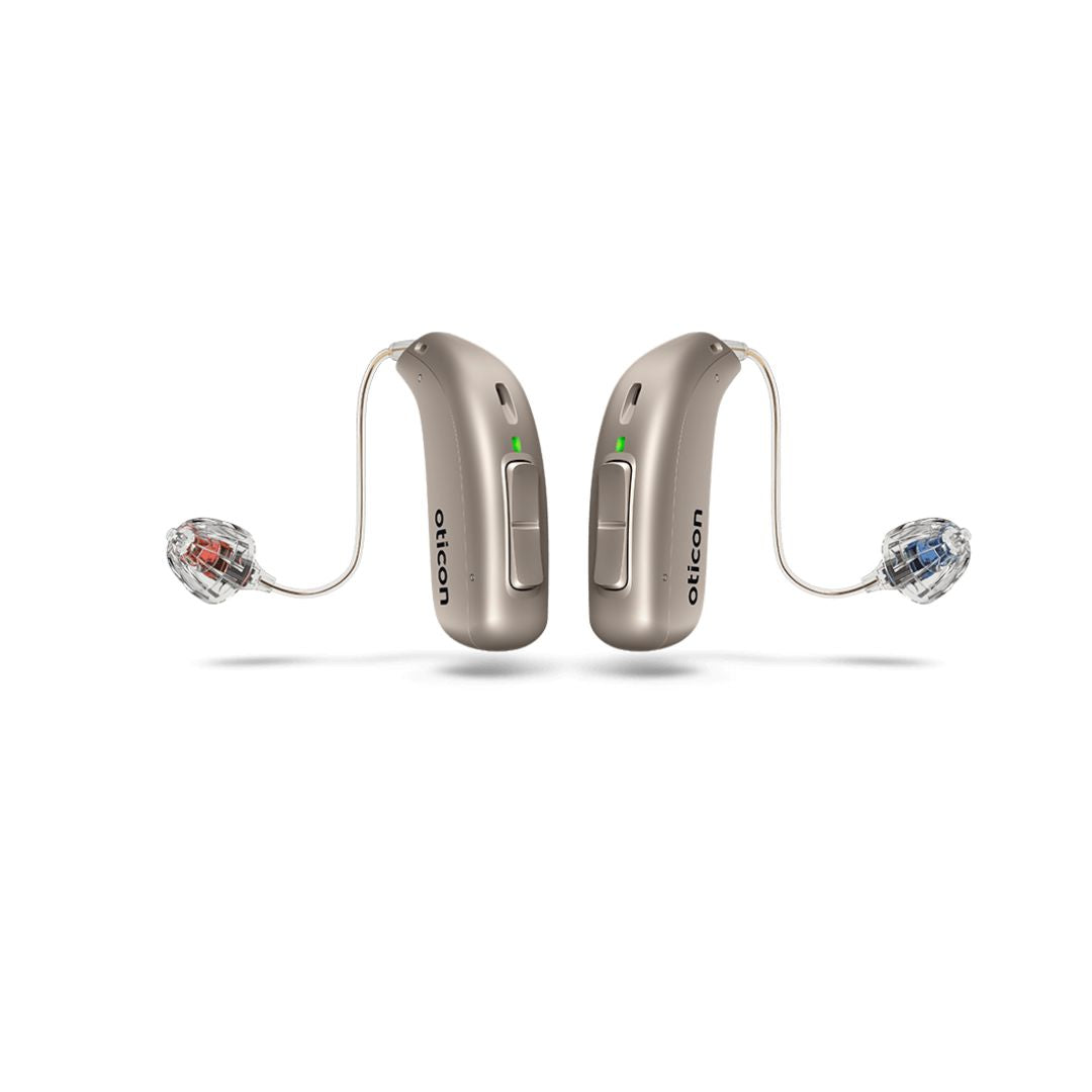 Oticon Real 3  miniRITE RIC Hearing Aids Bluetooth Connectivity Rechargeable Digital Programmable
