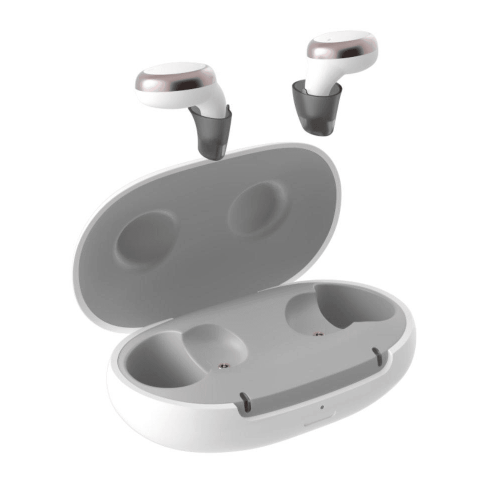 Signia Active Pro X In The Ear (ITE) Mini Rechargeable Hearing Aid Bluetooth, Invisible Ear Aid