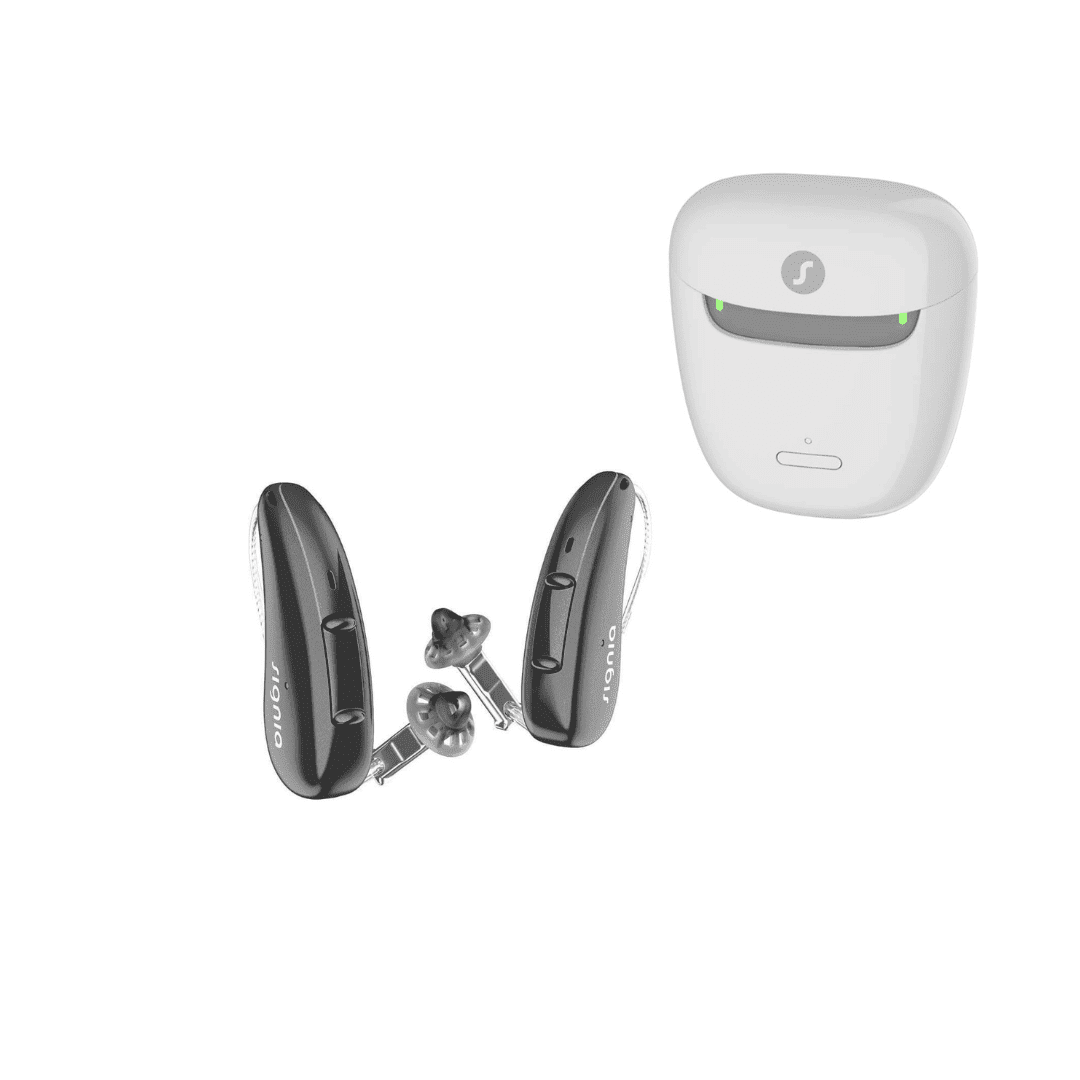 Signia Pure Charge& GO T 3AX RIC Rechargeable Hearing Aid, Tinnitus Masker, Advanced Features