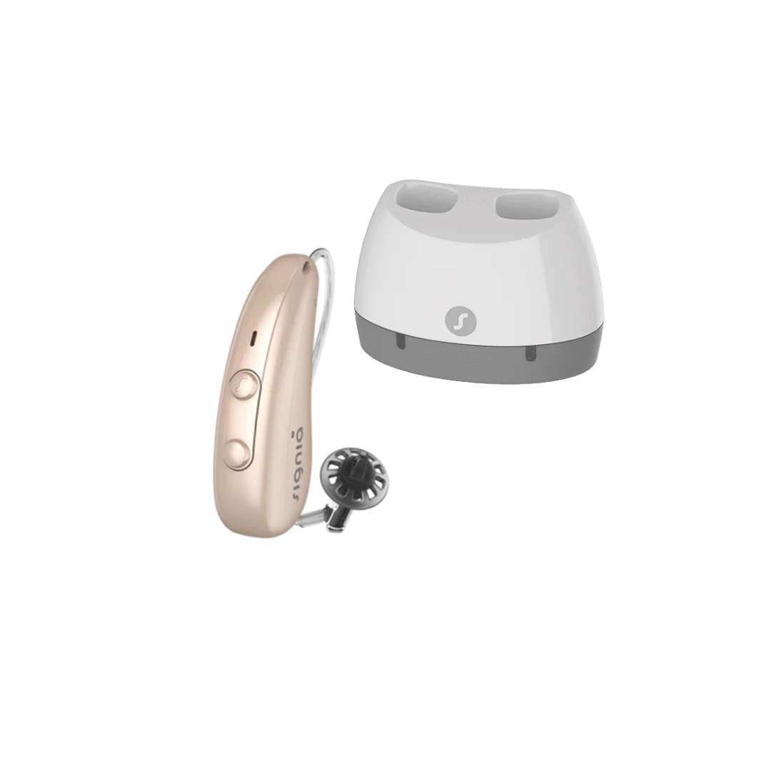 Signia Pure Charge&Go BCT 1 IX – Premium Rechargeable Bluetooth Hearing Aids