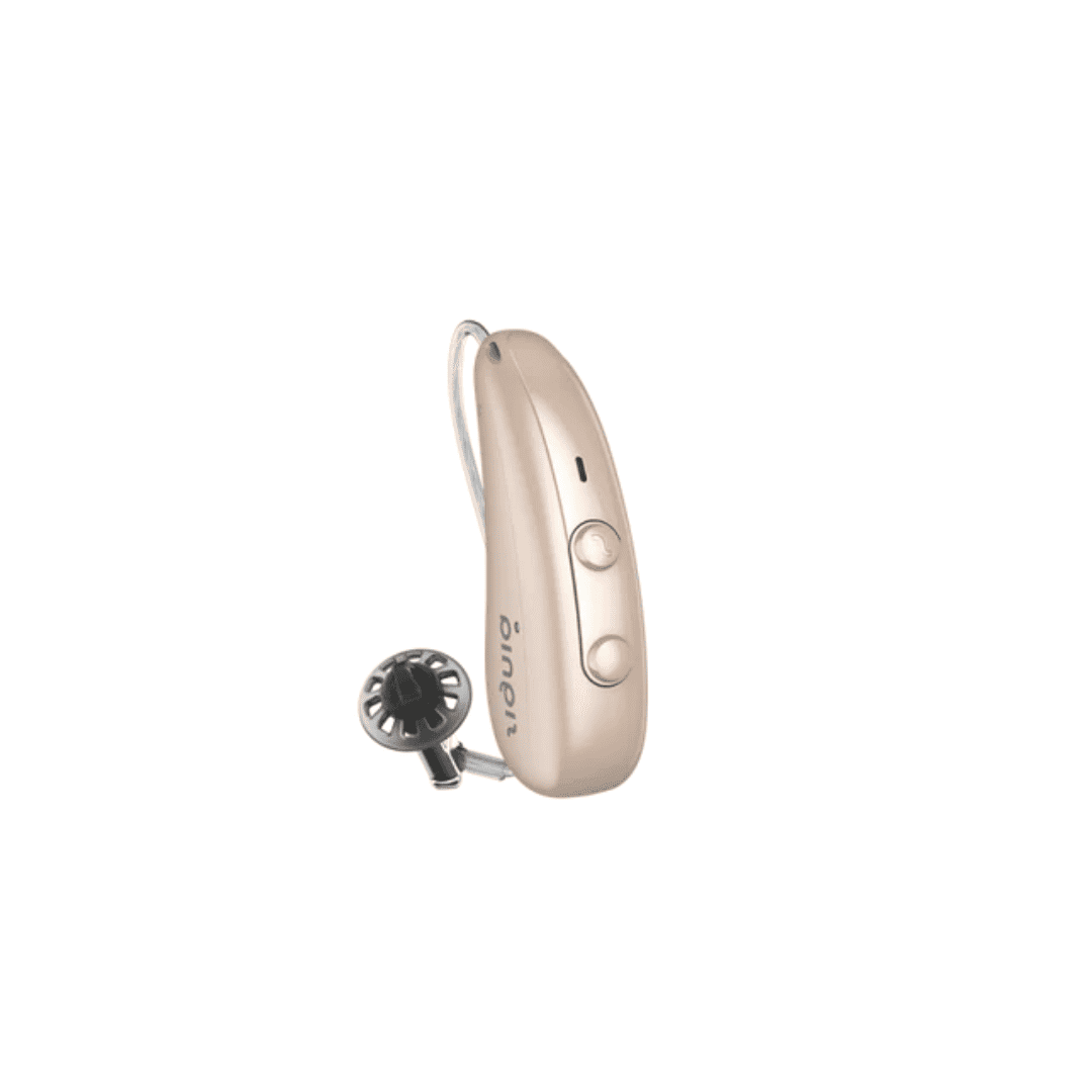 Signia Pure Charge & Go T 7IX Rechargeable Hearing Aid With Portable Charger- Beige Color