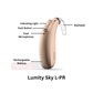 Phonak Sky Lumity L90-PR | Rechargeable BTE Hearing Aid for Kids – 20 Channels, Bluetooth & Motion Sensoron Sensor