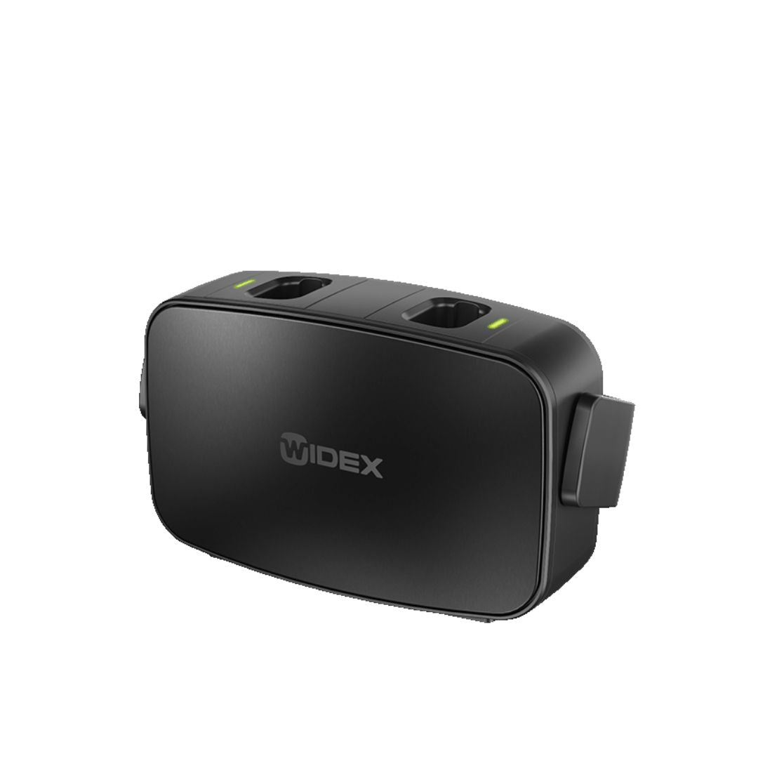 Widex Moment MBR3D 220 Rechargeable Battery BTE Bluetooth Connectivity, 2 Hearing Aids with 1 Charger